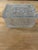 Stunningly intricate Czech cut glass trinket box. In pristine condition.