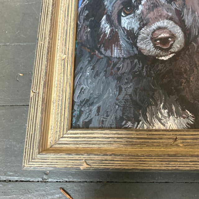 Contemporary Contemporary Portuguese Water Dog Print by Judy Henn For Sale - Image 3 of 4