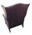 1990s Vintage Executive Wingback Armchair by the Renowned Artisans at Yorkshire Leather of Hickory, North Carolina. For Sale - Image 5 of 8