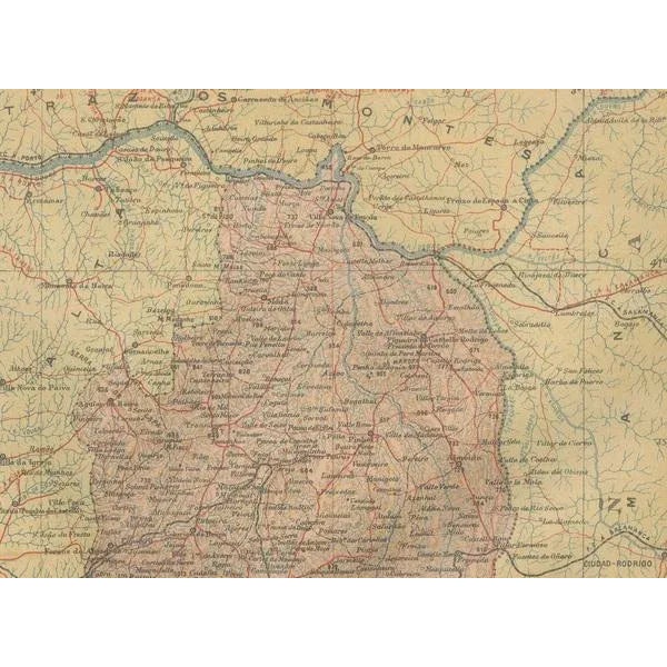 A Cartographic Portrait of Portugals Historic Frontier in 1903 For Sale - Image 4 of 6