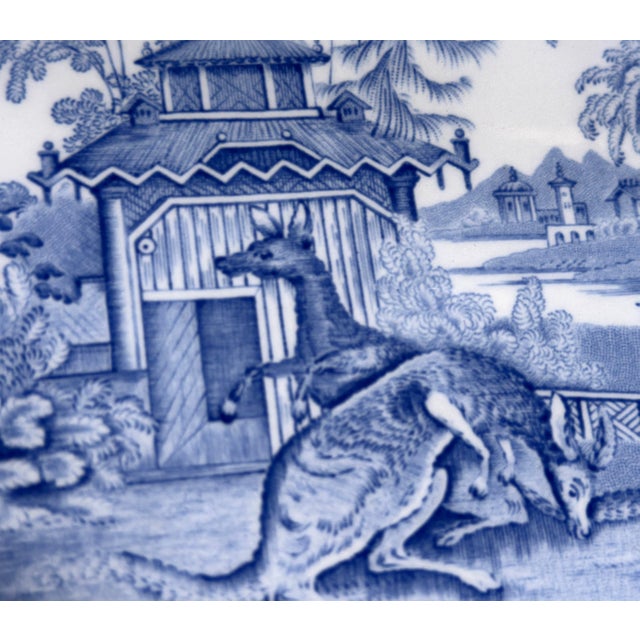 Spode Blue Room Collection Zoological Series Plates, Made in England - Set of 4 For Sale - Image 10 of 12