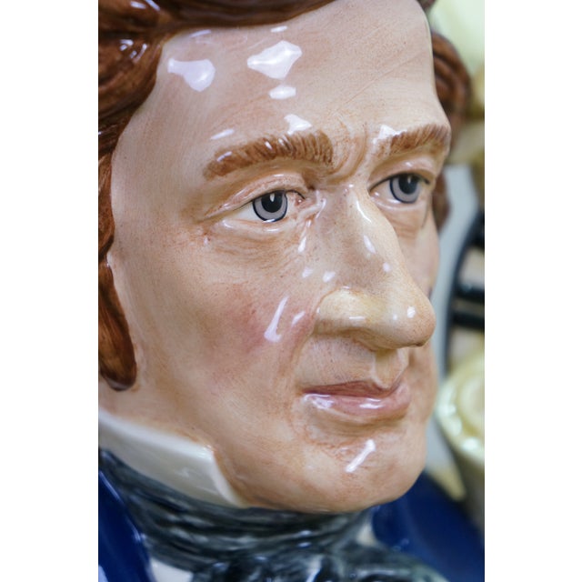 Royal Doulton English Traditional Frederic Chopin Great Composer Toby Character Jug For Sale - Image 12 of 12