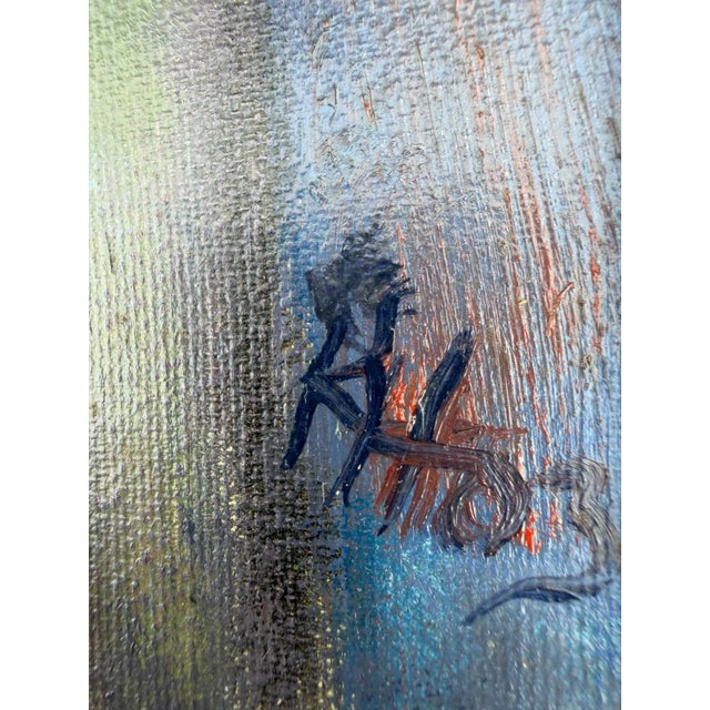 Nude, Figure Group Bathing, 2003, Oil Painting on Canvas For Sale - Image 4 of 13
