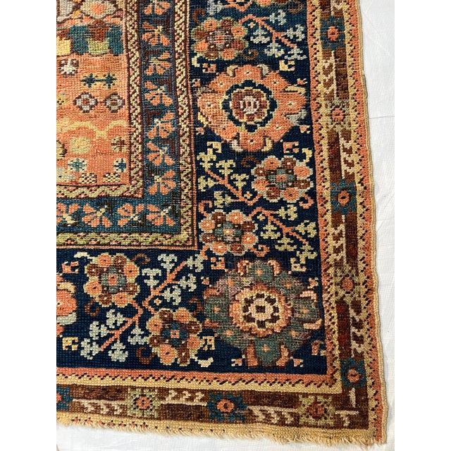 Early 18th Century Turkish Rug 10'7'' X 8'10'' For Sale - Image 4 of 4