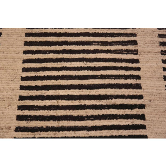 A Beautiful Large Chic Contemporary Brown Central Asian Rug, Country of Origin: Central Asia, Circa date: Modern Rugs