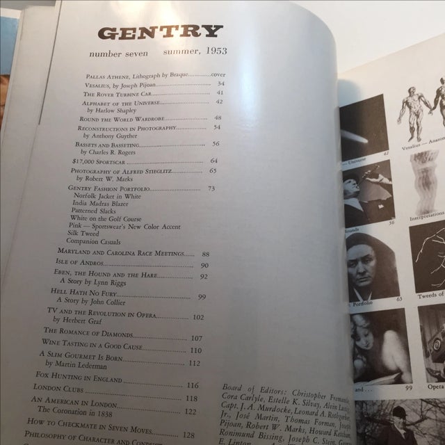 Vintage Gentry Magazine, Summer 1953 For Sale In New York - Image 6 of 11