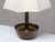 Metal Sculptural Brass Table Lamp with Umbrella Shade from Il Punto la Bottega, Italy, 1970s For Sale - Image 7 of 13