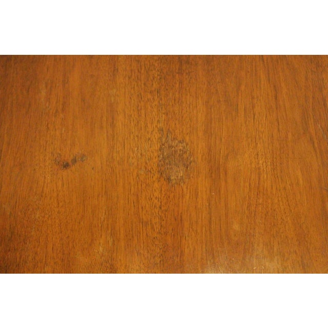 Wood 1962 Mel Smilow Walnut & Oak Side Table With Drawer For Sale - Image 7 of 7