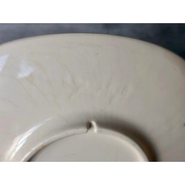 Vintage Russel Wright Ceramic Clock Tidbit Tray Bowl For Sale - Image 9 of 10