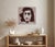 2020s Modern Portraiture Anne Frank, Sepia Portrait (24″×24″, Original Oil on Canvas) For Sale - Image 5 of 7