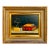 Late 20th Century Dark Academia Still Life Oil Painting With Gilt Wood Gallery Frame by Nora Urde (NorKa) For Sale
