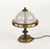 Glass Table Lamps in Wrought Iron and Hammered Glass attributed to Longobard, Italy, 1970s, Set of 2 For Sale - Image 7 of 14