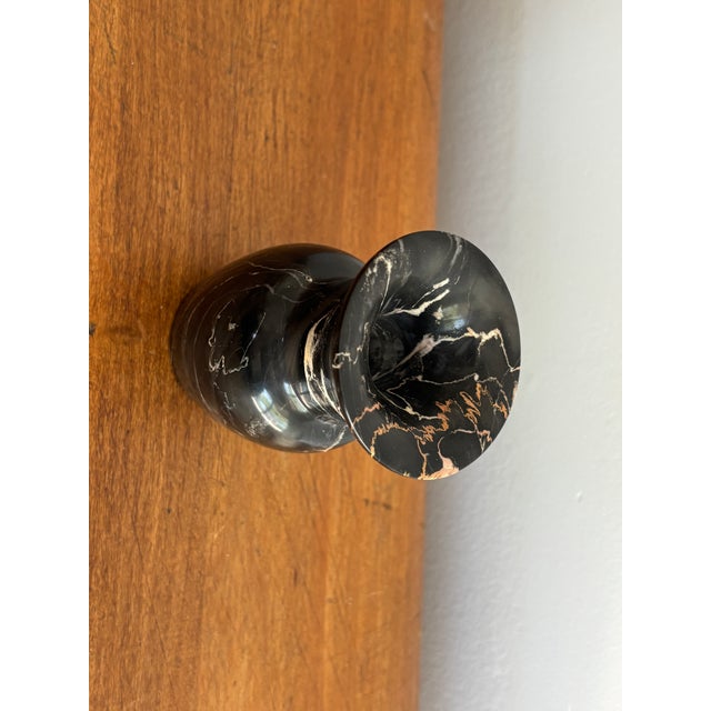 Small Italian 1970s R. Romanelli Marble Bud Vase Sculpture For Sale - Image 6 of 6