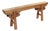 Story Reclaimed Elm Thick Plant Seat Bench For Sale