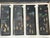 Drawing/Sketching Materials Set of Sixteen Chinese Art Calligraphy Black Ink Sticks With Landscape and Poem Decoration For Sale - Image 7 of 14