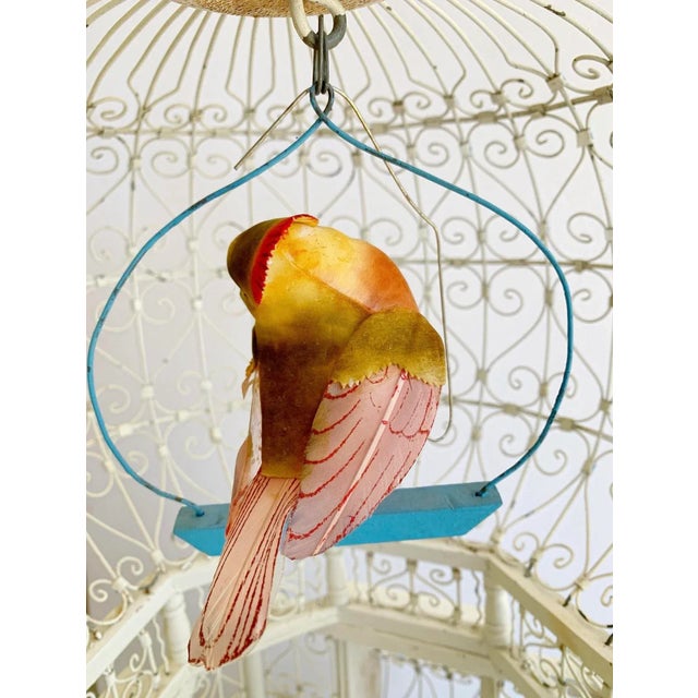 Vintage French Colonial Domed Bird Cage For Sale In Miami - Image 6 of 12