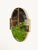 Small Vintage Italian Brass Shield-Shaped Mirror by Gio Ponti, 1950s For Sale - Image 3 of 10
