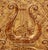 Art Deco Musical Motif Gilt Metal Architectural Element Panel For Sale - Image 3 of 7
