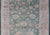 Green Color Turkish Oushak Rug Made with Hand Spun Wool & All-Over Design. Turkish Oushak Rug With Green, Taupe, Tan,...