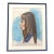Original Pastel 1970’s Portrait of a Young Brunette For Sale