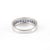 Natural Blue Sapphire Diamond Wedding Band Crafted in 18k Gold Size 7 For Sale In New York - Image 6 of 13