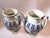 White and Blue Ceramic Pharmacy Carafes, Italy, Mid-18th Century, Set of 2 For Sale - Image 17 of 18