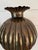 Mid-Century Modern Egidio Casagrande Hammered Brass Ribbed “Pumpkin Form” Vase, Signed Italy Mid Century Modern For Sale - Image 3 of 11
