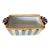 MacKenzie-Childs Piccadilly Little Loaf Pan For Sale