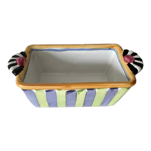 MacKenzie-Childs Piccadilly Little Loaf Pan