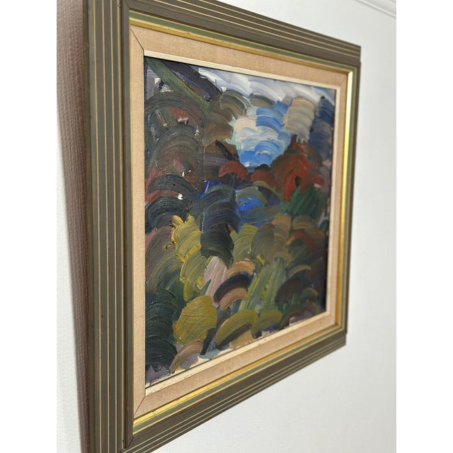 Gösta Falck, Scene, 1960s, Oil on Canvas, Framed For Sale - Image 12 of 18