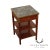 Edward Garratt Directoire Style Mahogany Marble Top Side Table For Sale - Image 13 of 13
