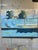 Large California Landscape Boat Harbor Hartman For Sale - Image 4 of 6