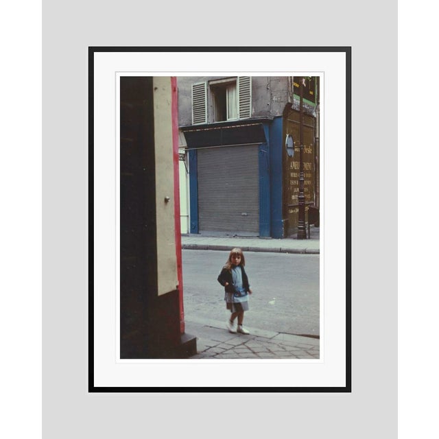 Modern Little Paris Corner 1950s by Peter Cornelius Framed C-Print For Sale - Image 3 of 3
