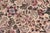 Shabby Chic 1990's Floral Pak-Persian Beige/Pink Wool Round Rug- 8'10'' X 9'1'' For Sale In New York - Image 6 of 9