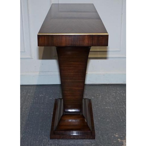 Art Deco Vancucci Sunburst Console Table by Theodore Alexander For Sale - Image 11 of 18