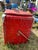 Vintage Coca-Cola Embossed Steel Picnic Cooler Progress Refrigerator Original For Sale - Image 6 of 11