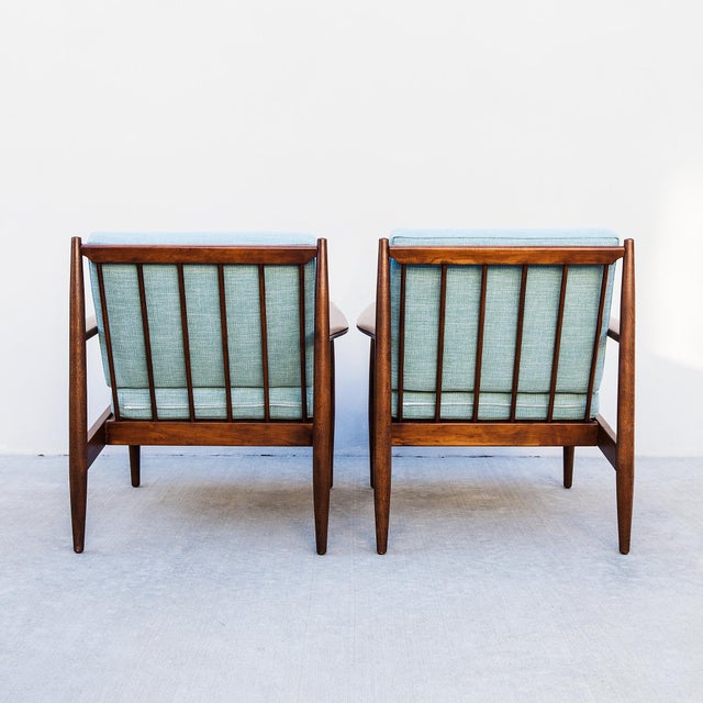 Restored 1960s Mid Century Modern Lounge Chairs by Baumritter For Sale - Image 13 of 14
