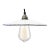 Paint Vintage French Industrial White Enamel Pendant Lamp For Sale - Image 7 of 7
