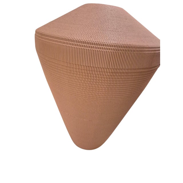 Bas Van Pelt Post-Modern Corrugated Paper Vase by Flute Chicago, Designed by Gregory Van Pe For Sale - Image 4 of 10