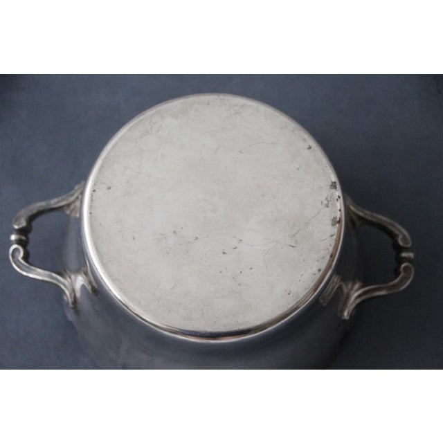 Silver Centerpiece table Glass cooler Planter Centerpiece wedding Dining table Holiday table decor Bowl Centerpiece vase...