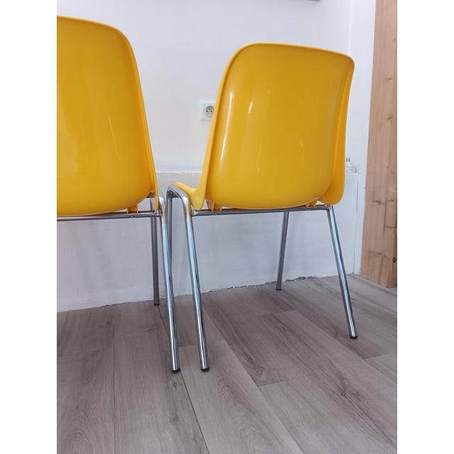 Hélène Chairs from Bericoplast, 1990s, Set of 3 For Sale - Image 12 of 17