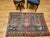 19th Century Caucasian Shirvan Area Rug, Tribal Geometric Pattern, Blue & Ivory, 3’ x 5’ For Sale In Chicago - Image 6 of 17
