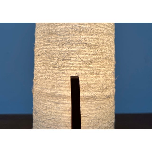 Mid-Century Modern German Minimalist Teak Tripod Table Lamp, 1960s For Sale - Image 16 of 18
