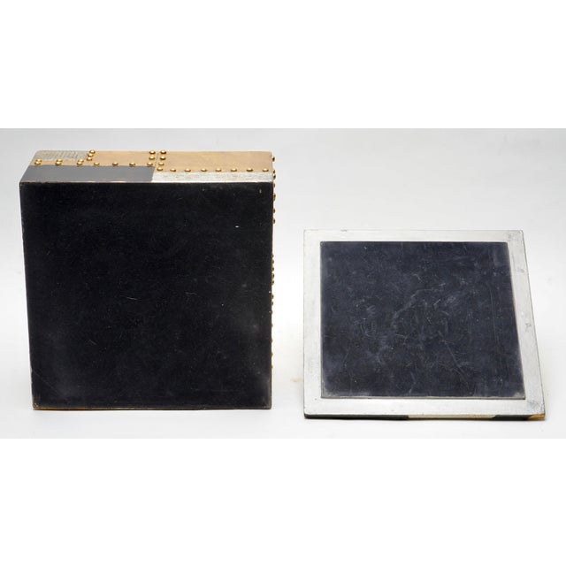 Vintage Brutalist Patchwork Jewelry Box For Sale In Miami - Image 6 of 7