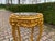 1980s French Louis XVI Gold Beech Marble Side Tables Pair For Sale - Image 11 of 12