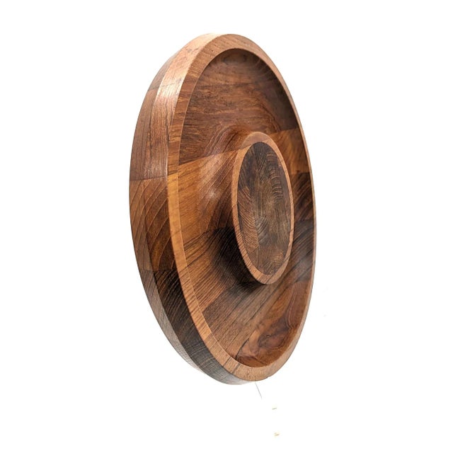 Mid 20th Century Jens Quistgaard Teak Wood Cheese Tray Designed for Dansk For Sale In Miami - Image 6 of 10