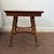 Late 19th Century American Victorian Oak Parlor Table With Spool Legs and Glass Ball & Claw Feet For Sale - Image 4 of 11