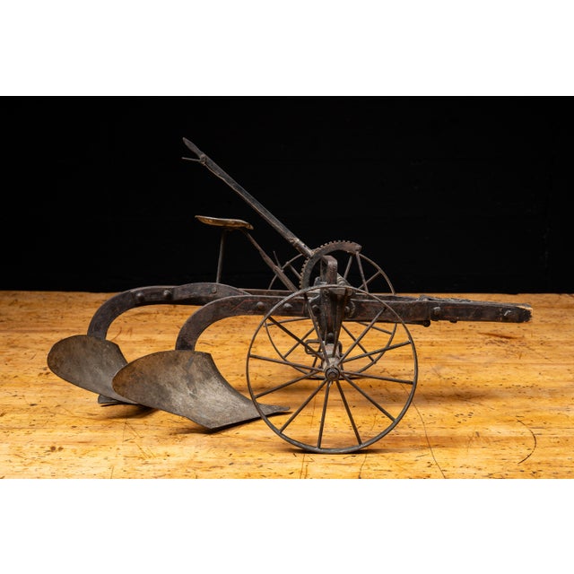 Late 19th Century Francis Mecum 1891 Walking Plow Salesman Sample With Museum Display For Sale - Image 5 of 18