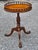 A finely crafted and carved English Georgian Style Mahogany Pedestal and Galleried Wine Table, Candle Stand , Side Table....