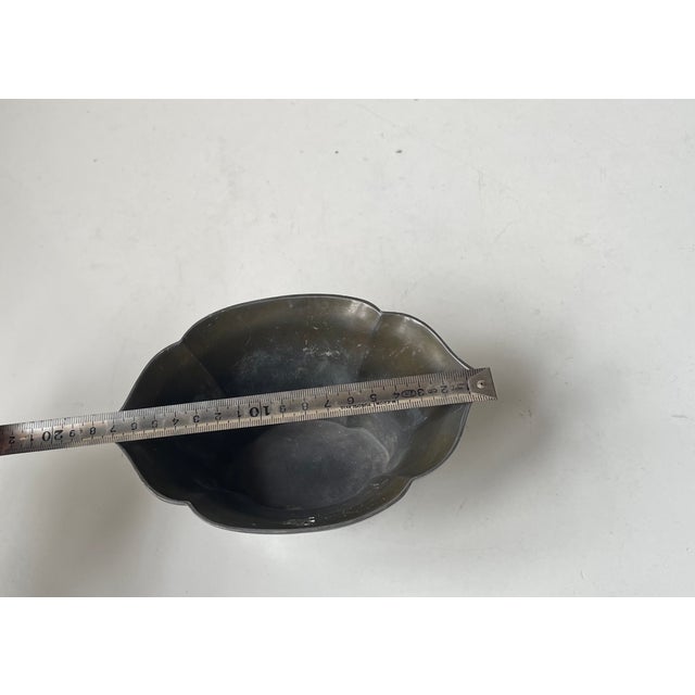Art Deco Vase in Disko Metal by Just Andersen, 1930s For Sale - Image 6 of 9
